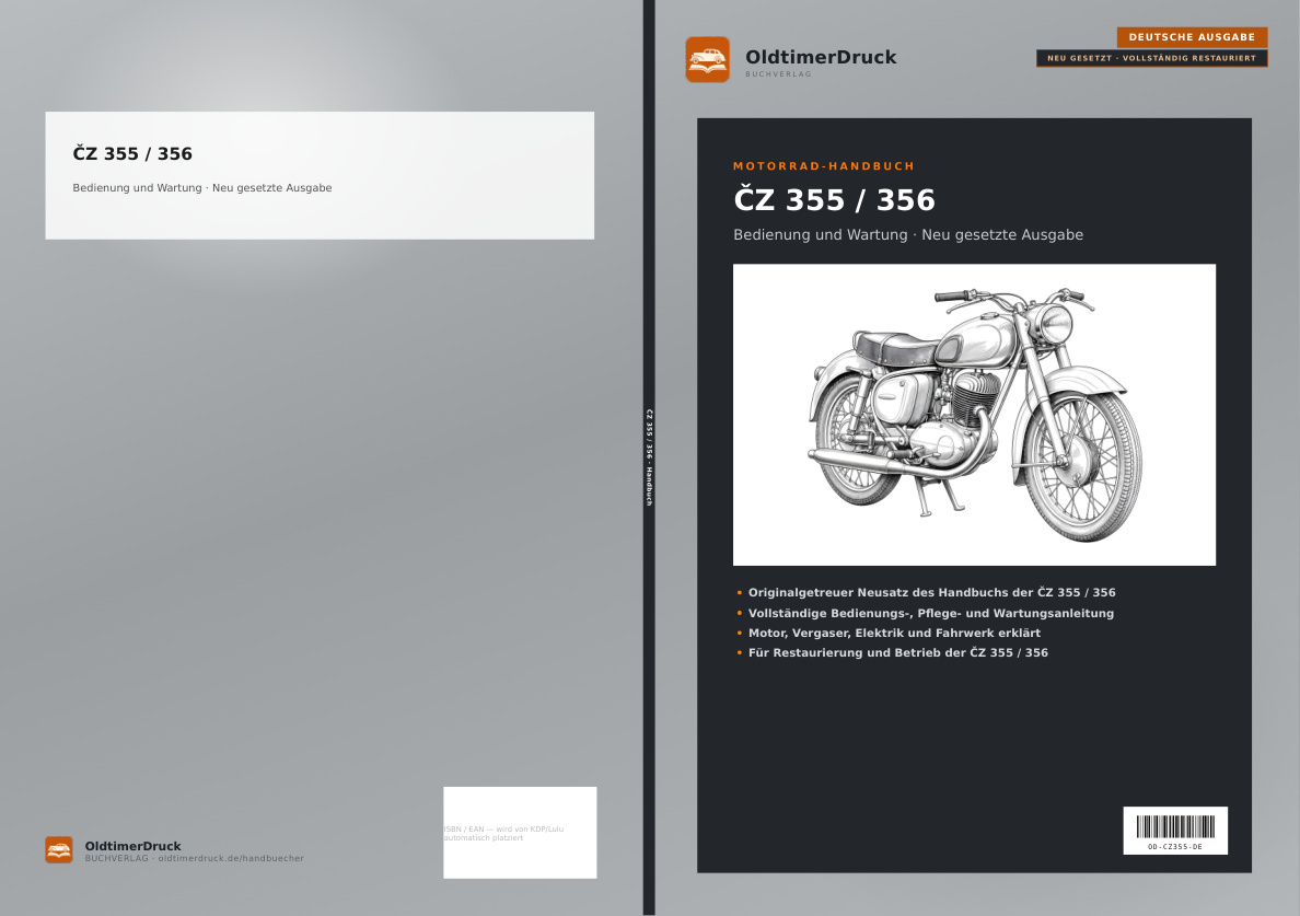 Blick ins Buch: ČZ 355 / 356 Werkstatthandbuch