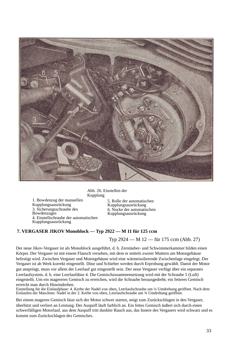 Blick ins Buch: ČZ 355 / 356 Werkstatthandbuch