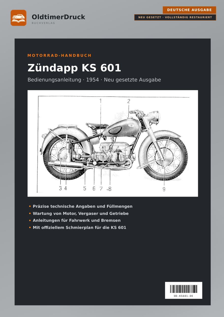 Cover Zündapp KS 601