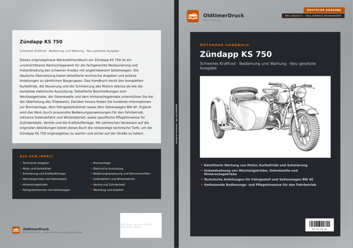 Blick ins Buch: Zündapp KS 750
