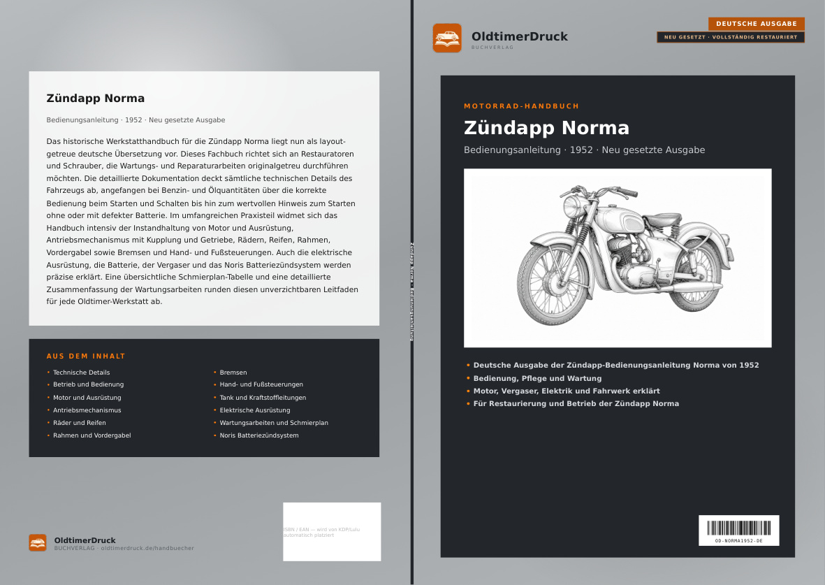 Blick ins Buch: Zündapp Norma