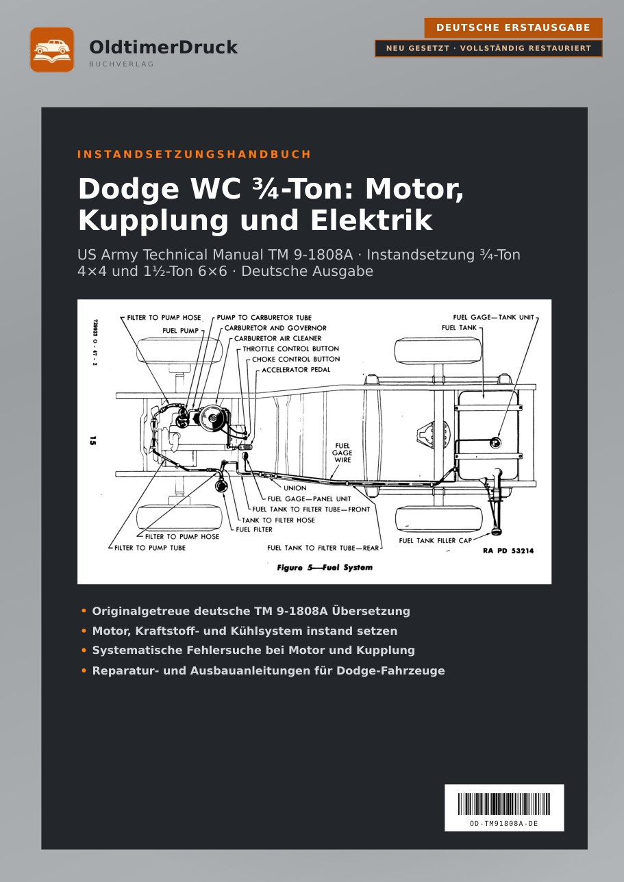 Cover Dodge WC ¾-Ton: Motor, Kupplung und Elektrik