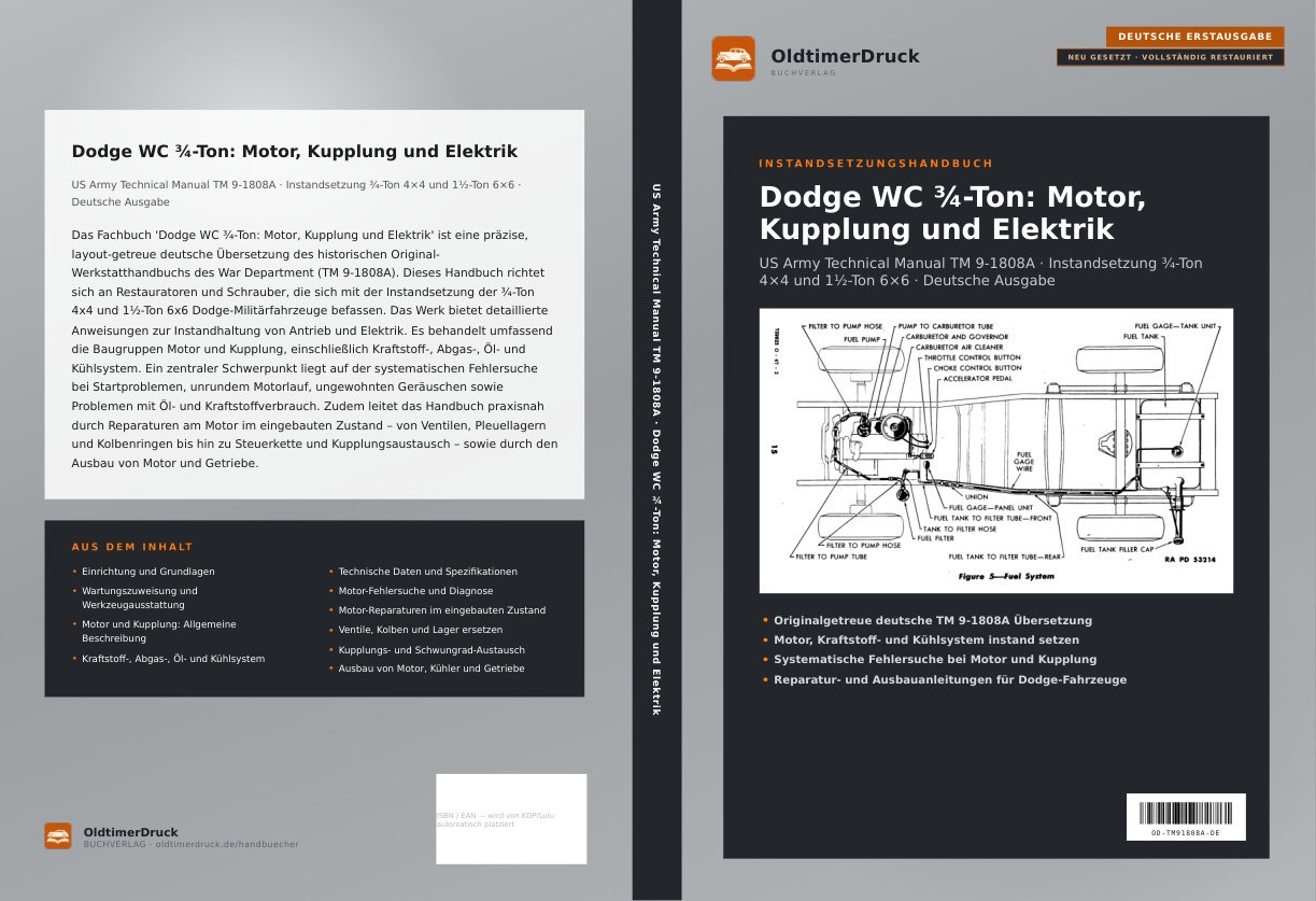Blick ins Buch: Dodge WC ¾-Ton: Motor, Kupplung und Elektrik