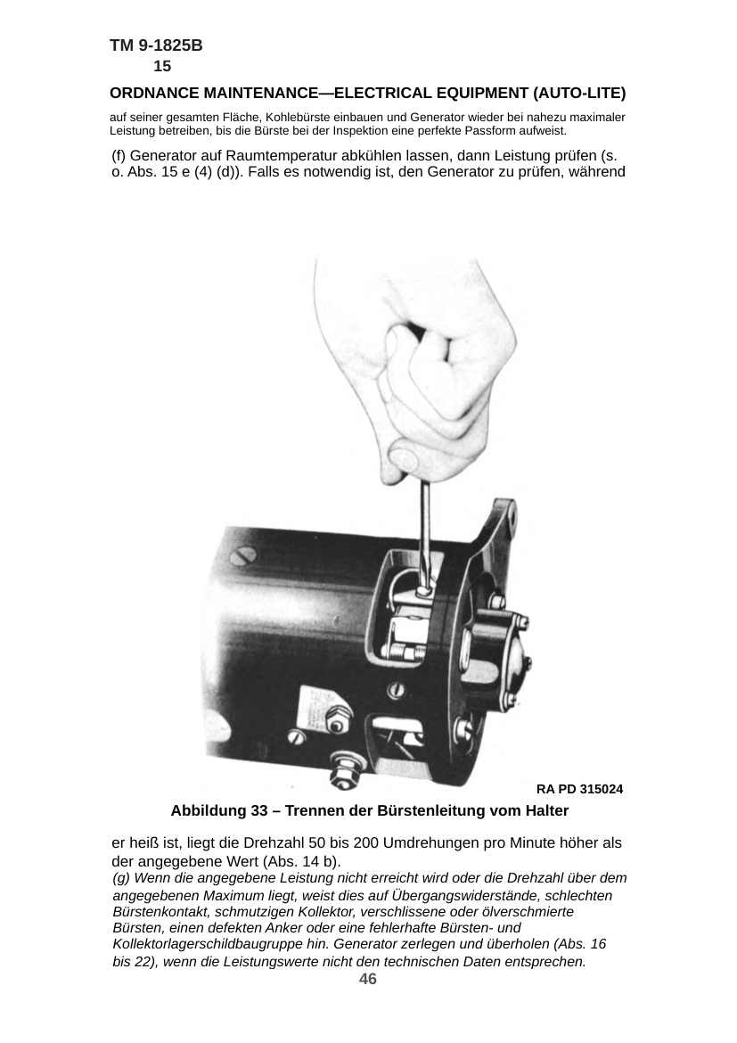 Blick ins Buch: Elektrische Ausrüstung Auto-Lite: Lichtmaschinen, Anlasser und Zündung