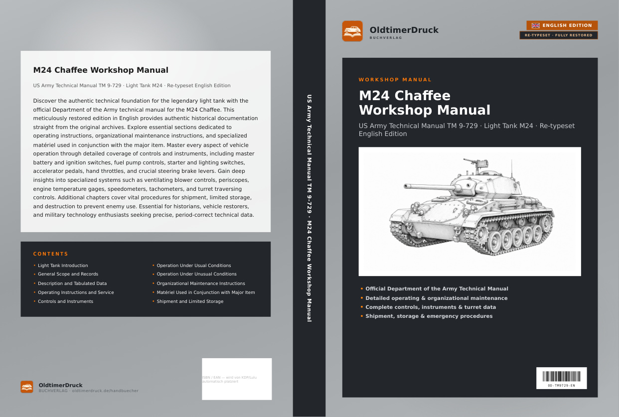 Look inside: M24 Chaffee Workshop Manual