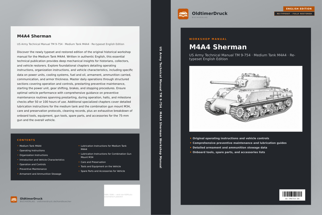 Look inside: M4A4 Sherman Workshop Manual