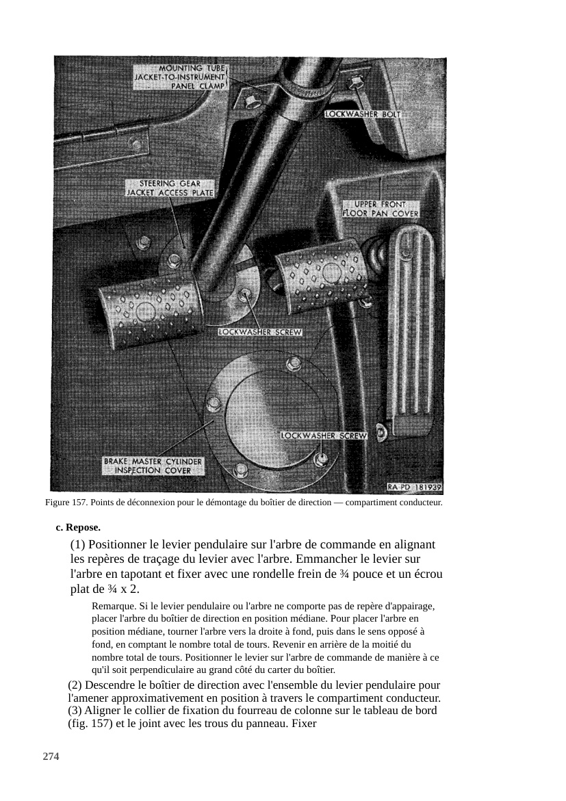 Blick ins Buch: Willys M38A1 Manuel d'atelier