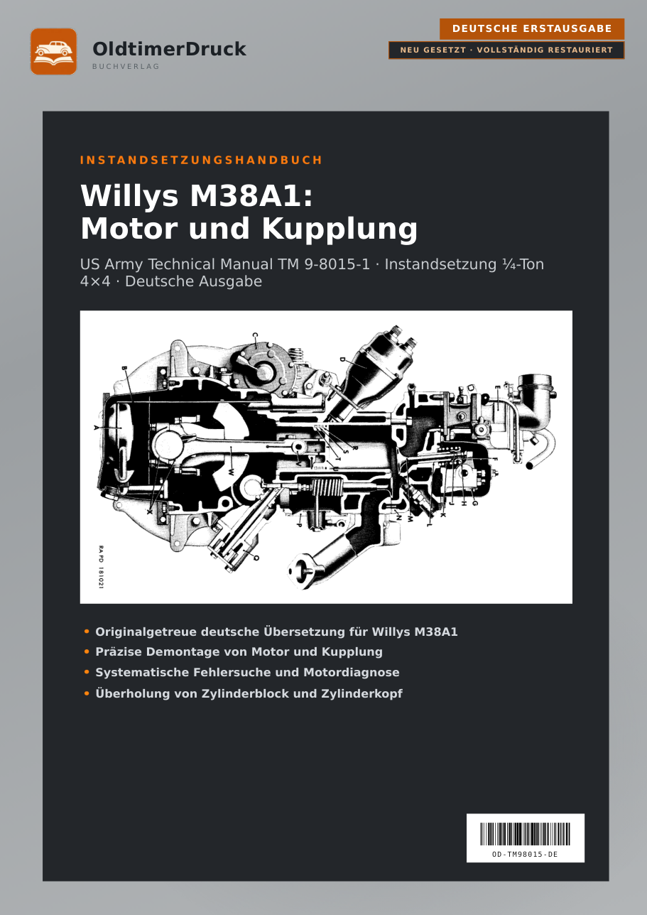 Cover Willys M38A1: Motor und Kupplung