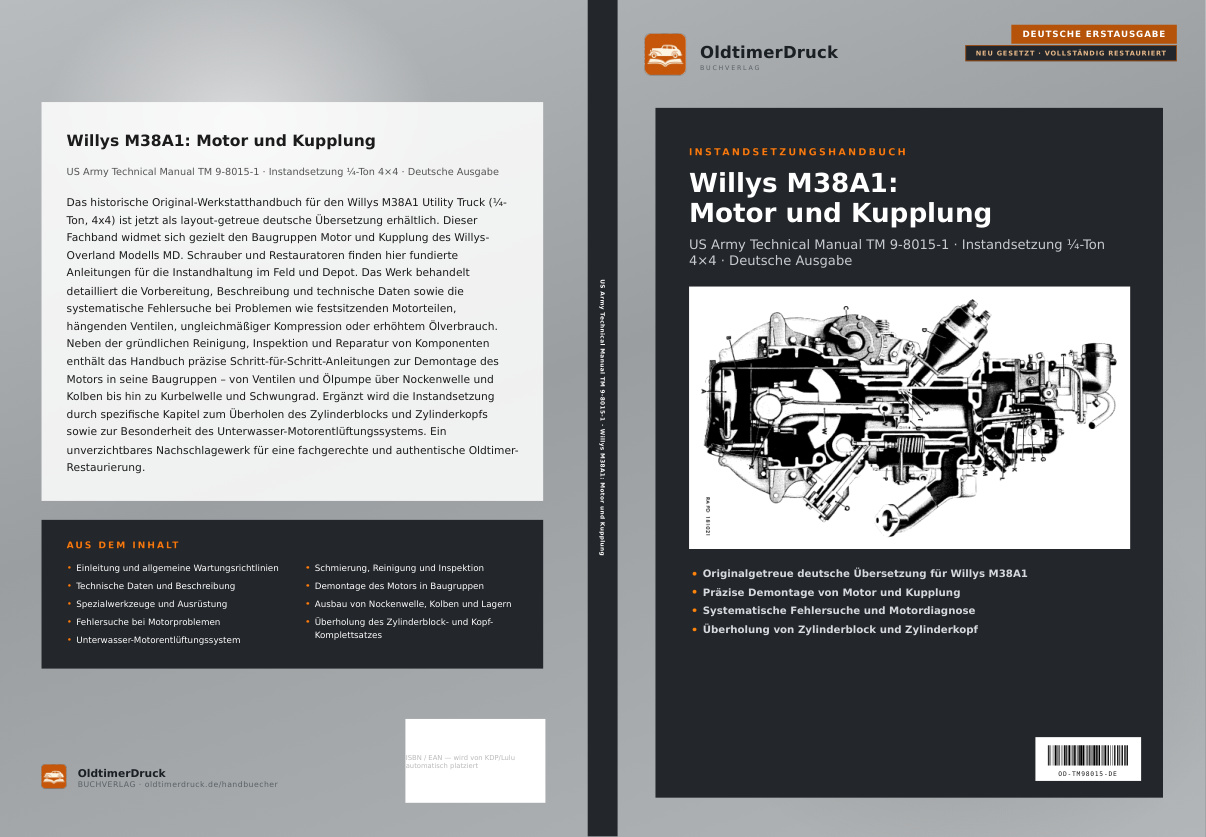 Blick ins Buch: Willys M38A1: Motor und Kupplung