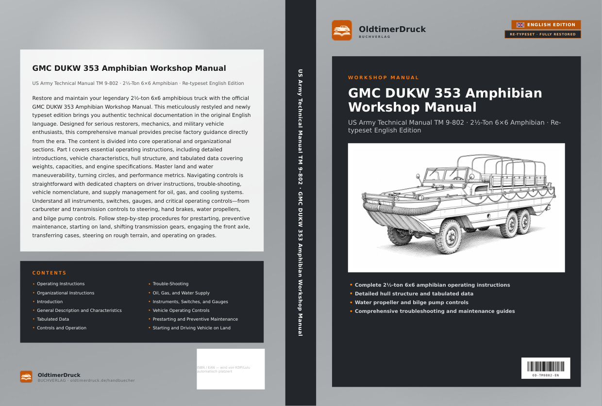 Look inside: GMC DUKW 353 Amphibian Workshop Manual