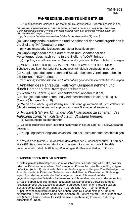 Blick ins Buch: Willys MB · Ford GPW Werkstatthandbuch