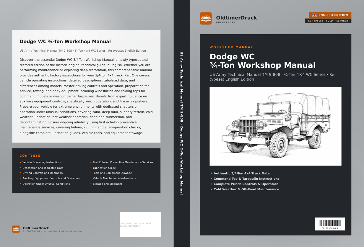 Look inside: Dodge WC ¾-Ton Workshop Manual