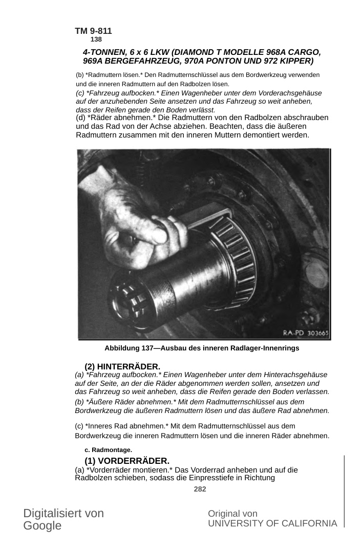 Blick ins Buch: Diamond T 4-Ton Werkstatthandbuch