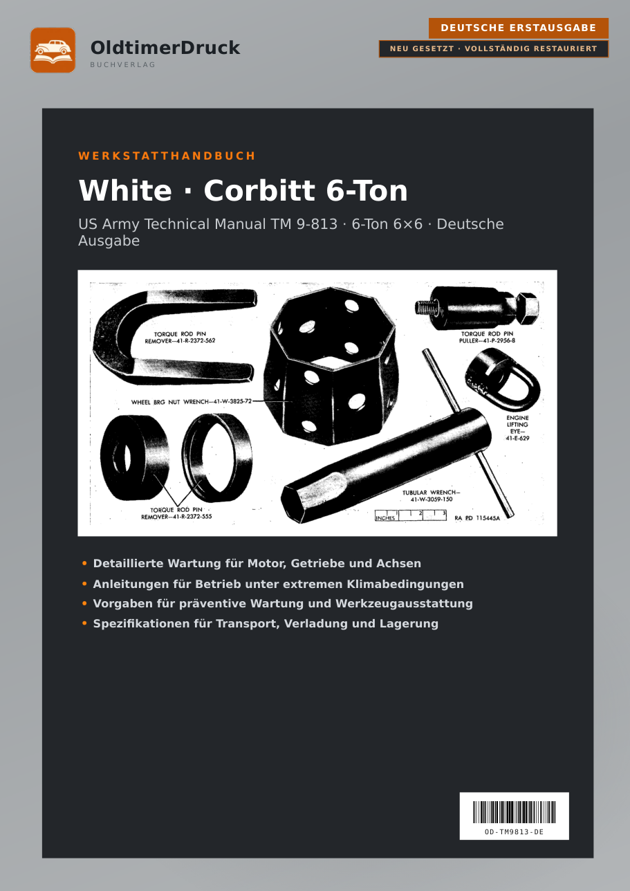 Cover White · Corbitt 6-Ton Werkstatthandbuch