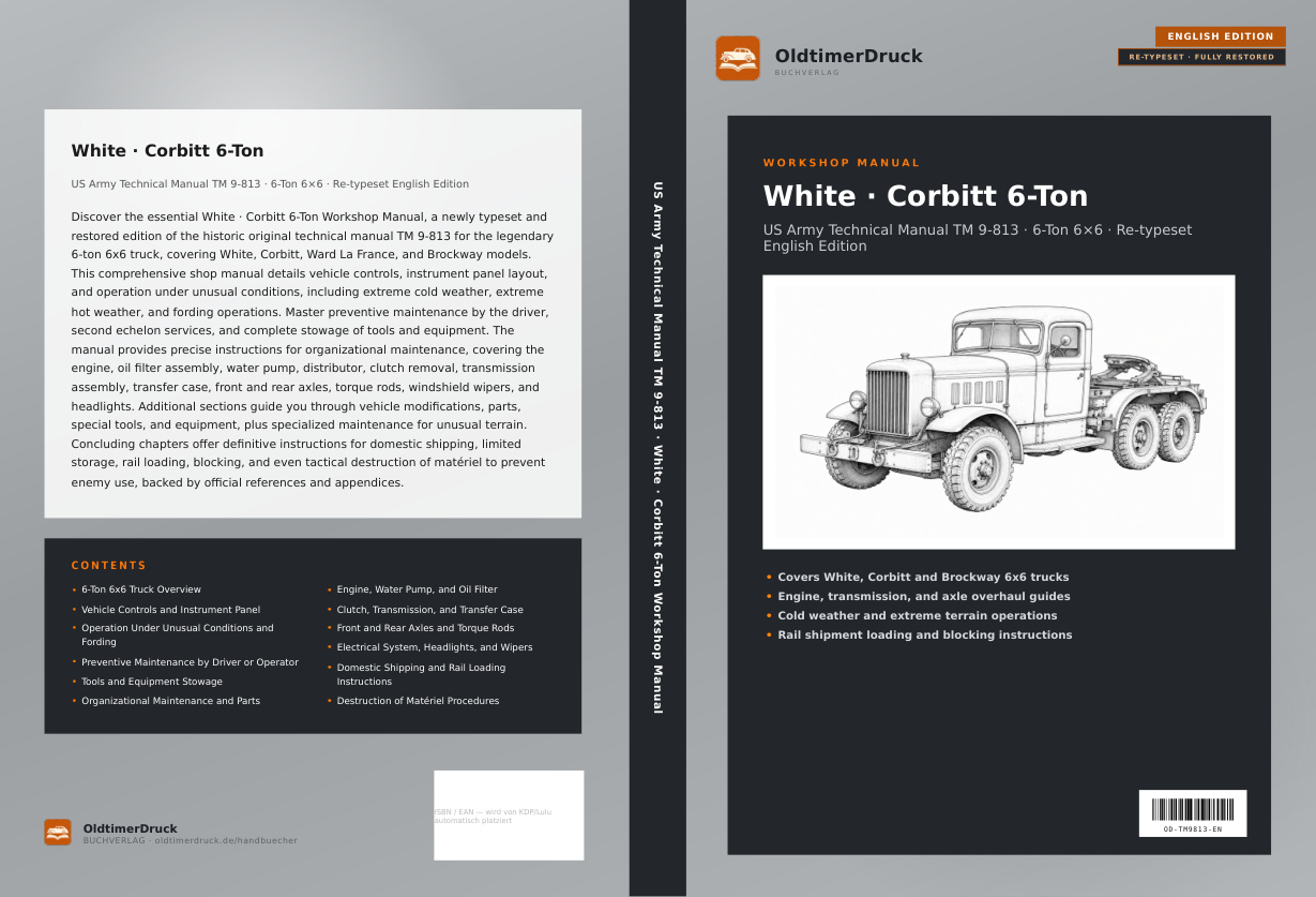 Look inside: White · Corbitt 6-Ton Workshop Manual