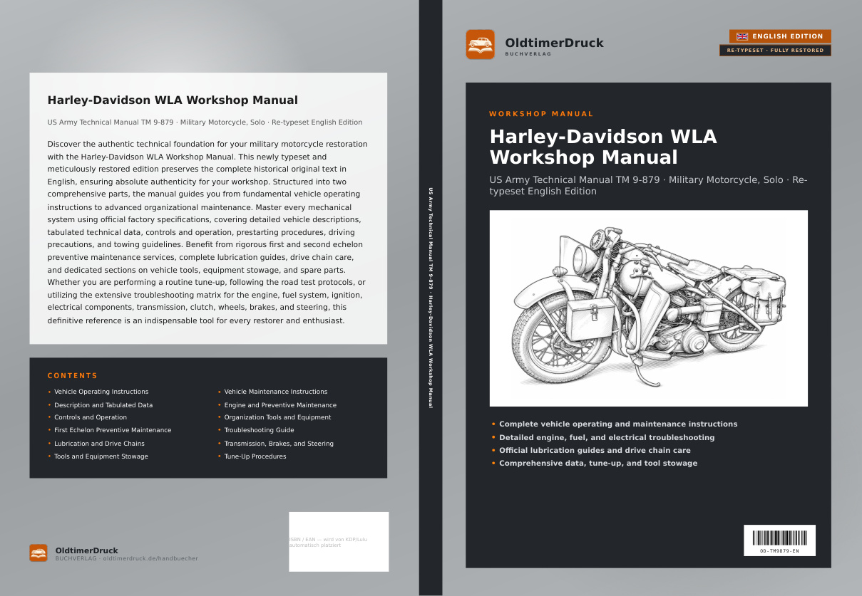 Look inside: Harley-Davidson WLA Workshop Manual